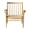 Fauteuil J82, Oak nature lacquered