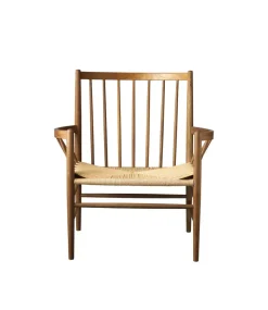 Fauteuil J82, Smoked oak oiled-nature