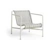 Fauteuil lounge bas Palissade Cord, Sky grey
