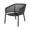 Fauteuil lounge Ocean, Dark grey