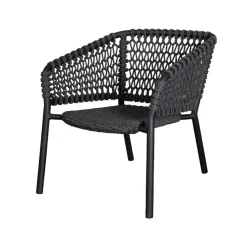 Fauteuil lounge Ocean, Dark grey
