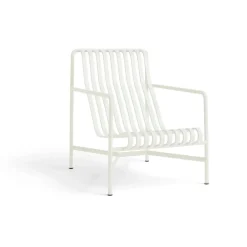 Fauteuil lounge Palissade High, Cream white