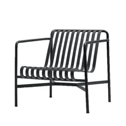 Fauteuil Lounge Palissade Low, Anthracite