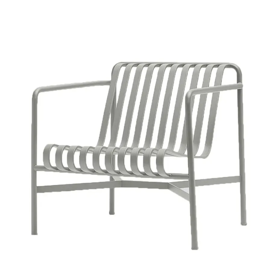 Fauteuil Lounge Palissade Low, Sky grey