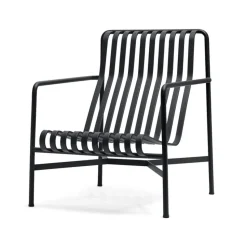 Fauteuil lounge Palissade High, Anthracite