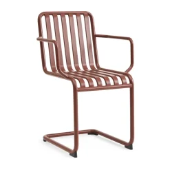 Fauteuil Palissade Cantilever, Iron red
