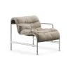 Fauteuil Sunny avec accoudoirs, Mauro Putty - base en chrome
