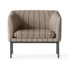 Fauteuil Turn, Pasadena (rayé)