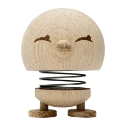 Figurine Hoptimist Bimble M, Raw oak
