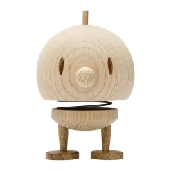 Figurine Hoptimist Bumble M, Raw oak