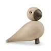 Figurine oiseau chanteur Alfred, chêne