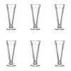 Flûte à champagne Abeille 15 cl, lot de 6, Transparent