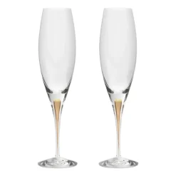 Flûte à champagne Intermezzo 26 cl, lot de 2, Or
