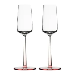 Flute à champagne Essence, Rose, 21 cl