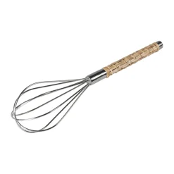 Fouet Ernst à manche tressé, Jonc de mer, 28 cm