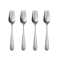 Fourchette à gâteau mat Vivianna, Lot de 4