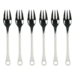 Fourchette à gâteau Pantry lot de 6, Acier inoxydable