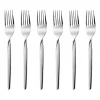 Fourchette à gâteau Twist Lot de 6, Acier inoxydable