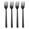 Fourchette Raw, lot de 4, Noir