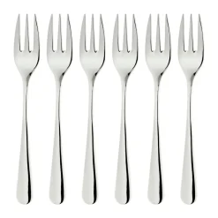 Fourchettes à dessert Classic lot de 6, Silver