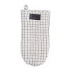Gant de cuisine à damier Ernst, Noir naturel à damier