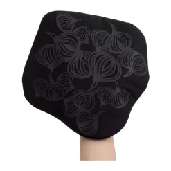 Gant de cuisine antidérapant avec poche Bosign, Noir