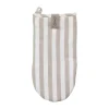 Gant de cuisine Ernst rayures larges, Rayé beige-blanc