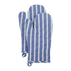Gants de cuisine Chef, lot de 2, Bleu