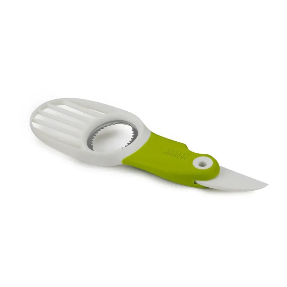 Goavocado 3-en-1 dénoyauteur d'avocat, Vert-blanc