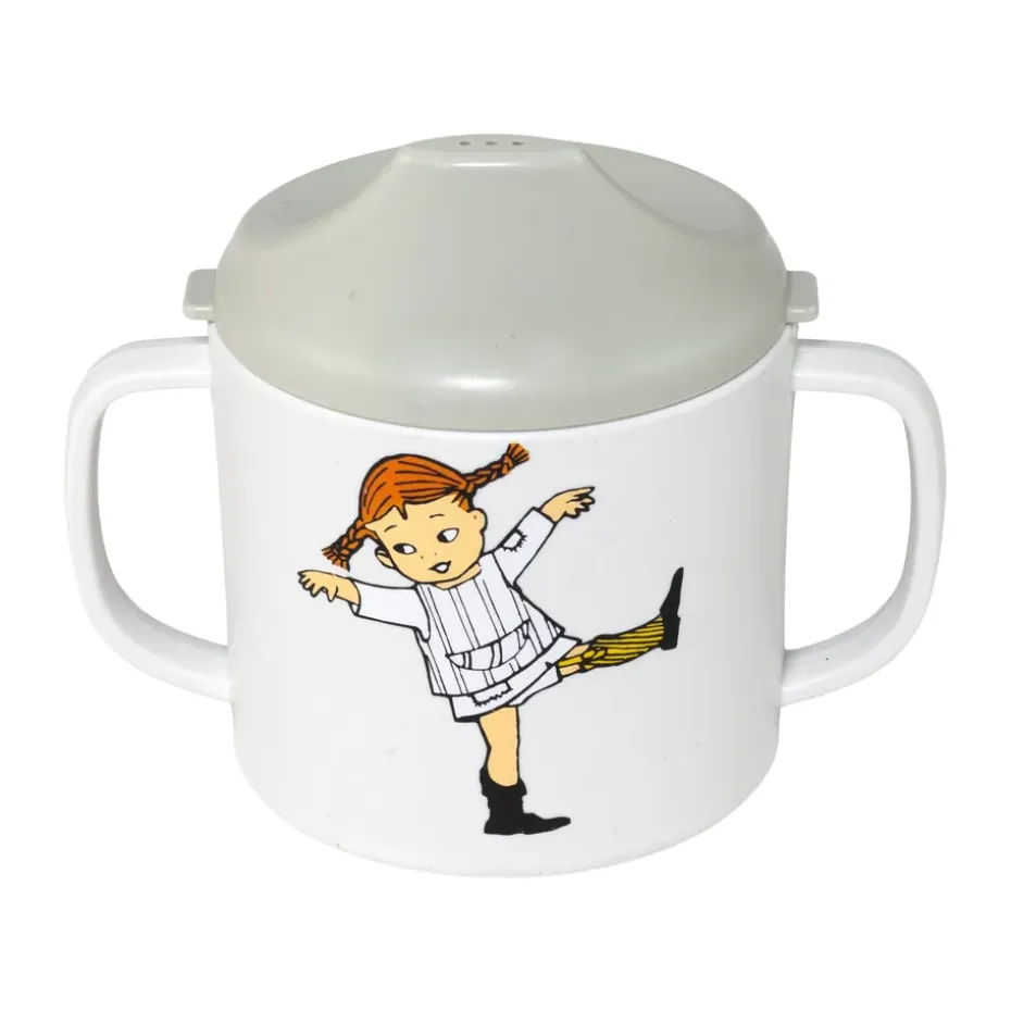 Gobelet à bec Pippi Cirkus 20 cl, beige