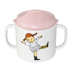 Gobelet à bec Pippi Cirkus 20 cl, Rose