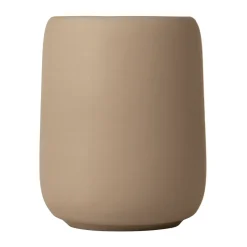 Gobelet à brosse à dents en céramique Sono 30 cl, Beige