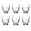 Gobelets Belle-ile 32 cl, lot de 6, Transparent