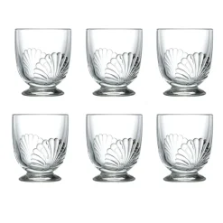 Gobelets Belle-ile 32 cl, lot de 6, Transparent