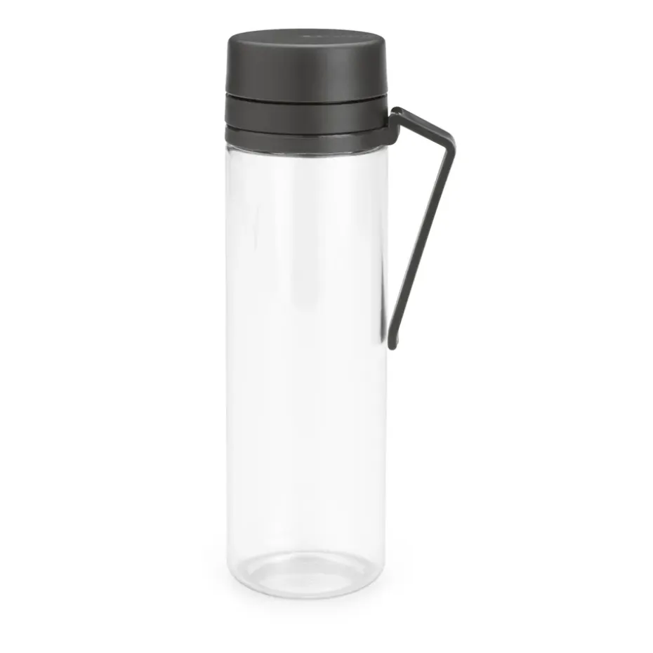 Gourde avec infuseur Make & Take 0,5 L, Gris foncé