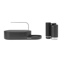 Égouttoir-organisateur d'évier SinkStyle, ensemble 3 pièces, Mineral Infinite Grey