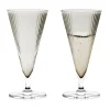 Grand Cru Nouveau verre à champagne 20 cl lot de 2, Smoke