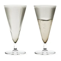 Grand Cru Nouveau verre à champagne 20 cl lot de 2, Smoke