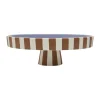 Grand plat à service Toppu Ø27 cm, Caramel-lavender