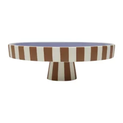 Grand plat à service Toppu Ø27 cm, Caramel-lavender