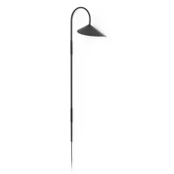 Grande applique pivotante Arum swivel tall, Black