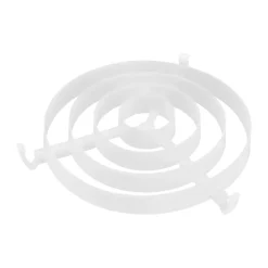 Grille circulaire Bumling, blanc, ø 19cm