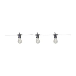 Guirlande lumineuse noire Wisp, 405 cm, 10 lumières