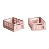 HAY Colour Crate Mini 13x17 cm, lot de 2, Blush