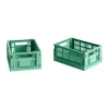HAY Colour Crate Mini 13x17 cm, lot de 2, Dark mint