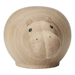 Hippopotame en bois Hibo, Small