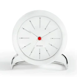 Horloge de table AJ Bankers, Blanc