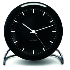 Horloge de table AJ City Hall, noir