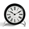 Horloge de table AJ Roman, noir