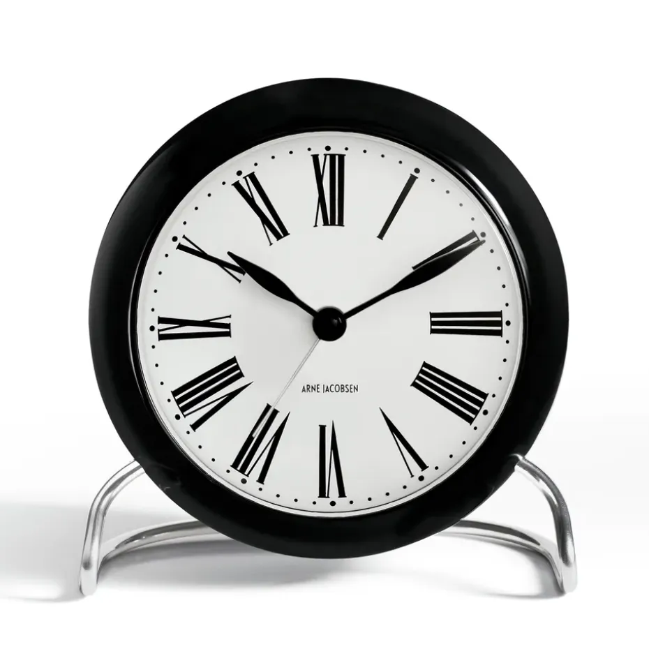 Horloge de table AJ Roman, noir